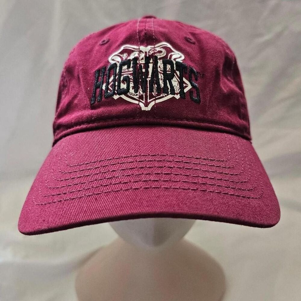 2017 Harry Potter maroon hogwarts adjustable baseball cap